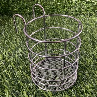 Stainless Steel Organizer Mesh Hanging Cutlery Basket 5” x 4” x 3.25” inches - P199.00