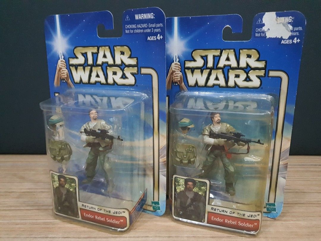 Star Wars ROTJ Endor Rebel Soldier [Set of 2 $20], Hobbies & Toys, Toys ...