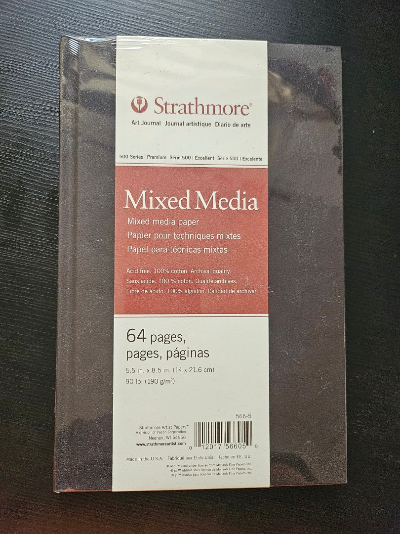 500 Series Mixed Media Hardbound Art Journal - Strathmore Artist Papers