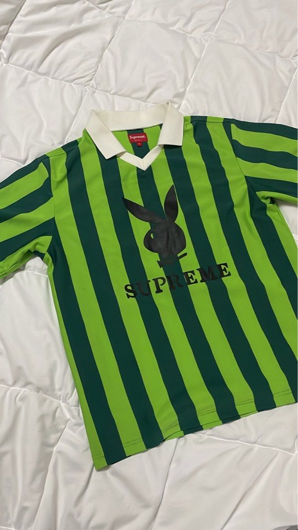 Supreme playboy soccer jersey discount
