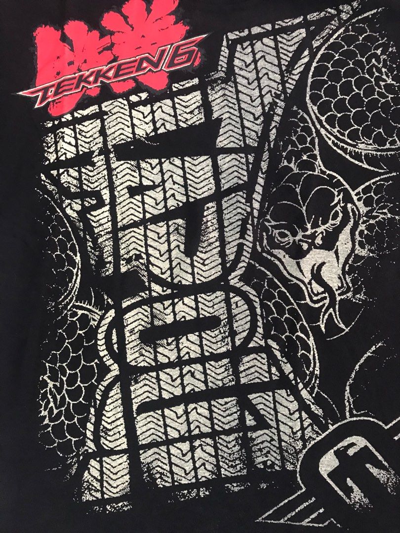 Tekken 6 X Tapout Bryan Fury Collab Python Shirt Men s Fashion Tops Tekken 6 x tapout bryan fury collab python shirt men s fashion tops