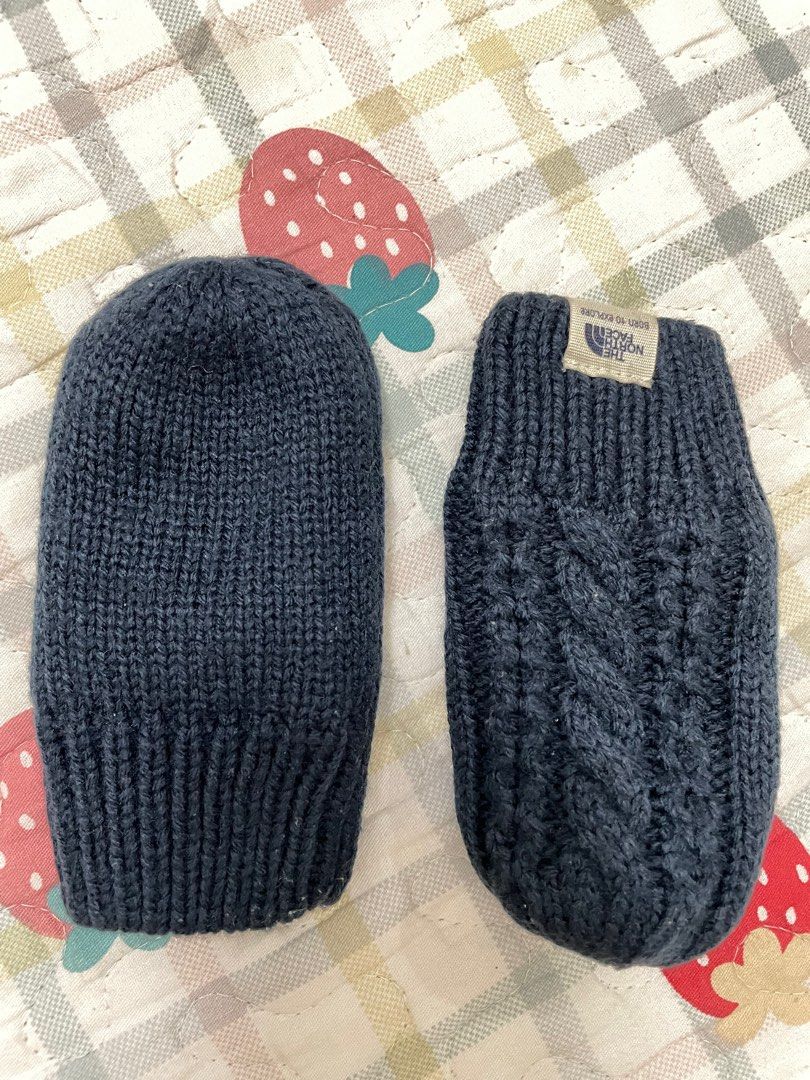 North face infant cheap hat and mittens