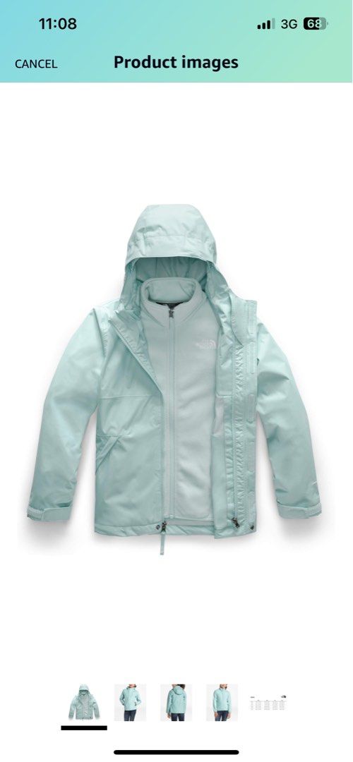 Girls north face hotsell resolve jacket