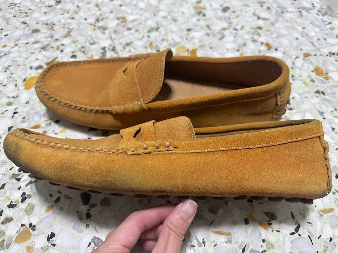 Tod's outlet suede moccasins