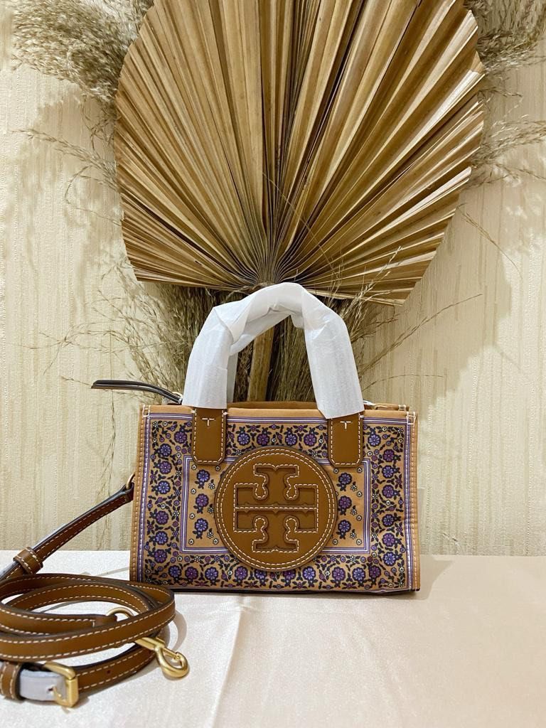 Tory Burch Ella Printed Tote, Floral Daisy