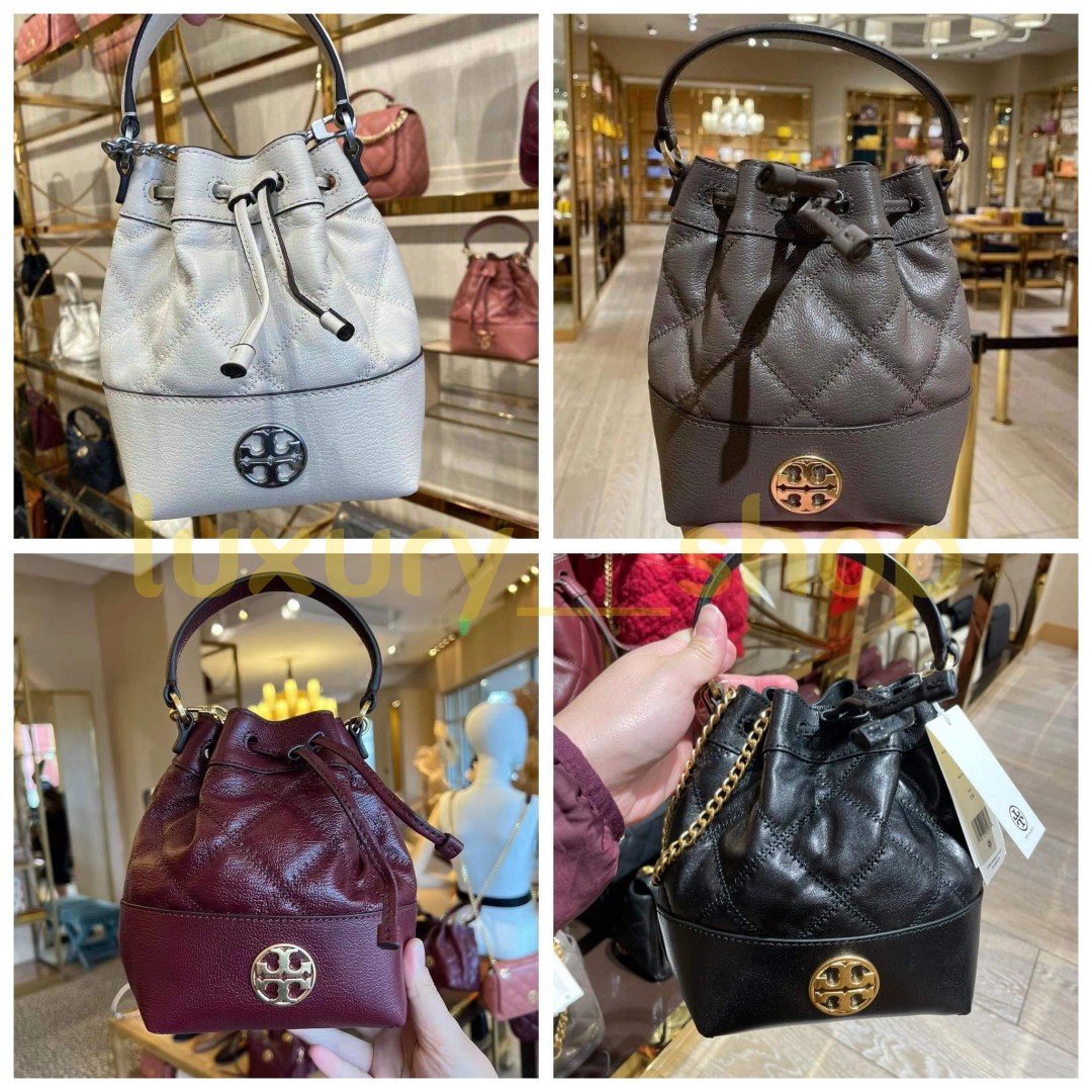 TORY BURCH MINI WILLA BUCKET BAG (แอดไลน์ก่อนสั่งซื้อ) - RisMa