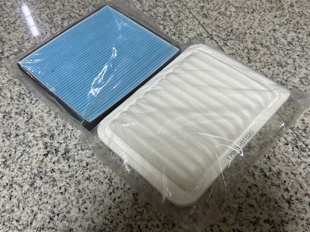 Toyota Aircon and air filter for chr chr vios wish Sienta Vios rav4