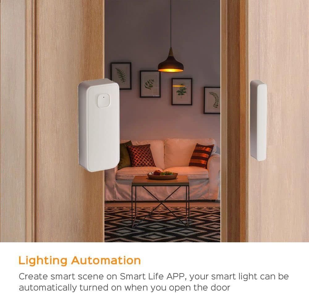 Tuya Smart WiFi Door Sensor Wireless Window Open Closed Detector App ...