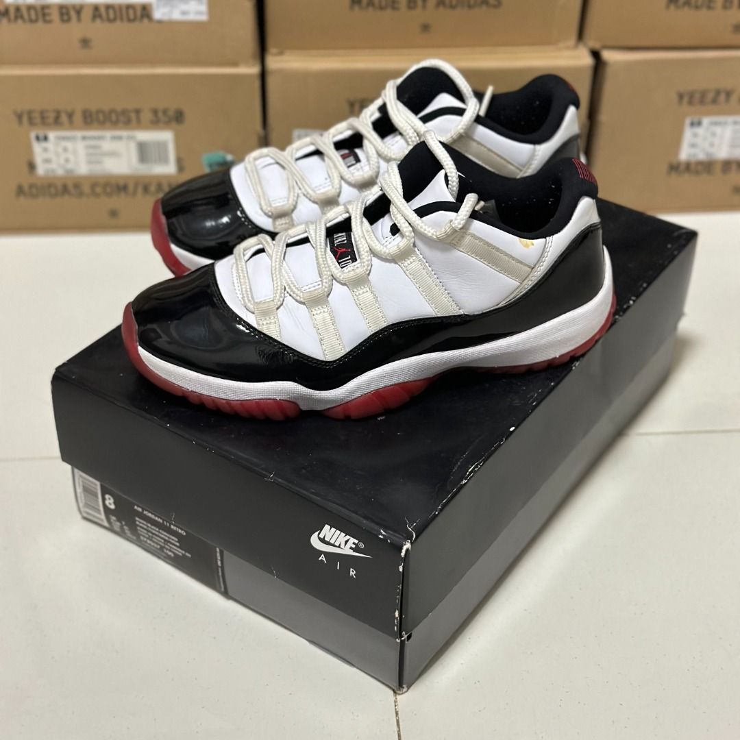 US8 Jordan 11 Low Concord Bred Men s Fashion Footwear Sneakers
