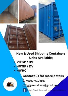 Used Container Van / Shipping Containers