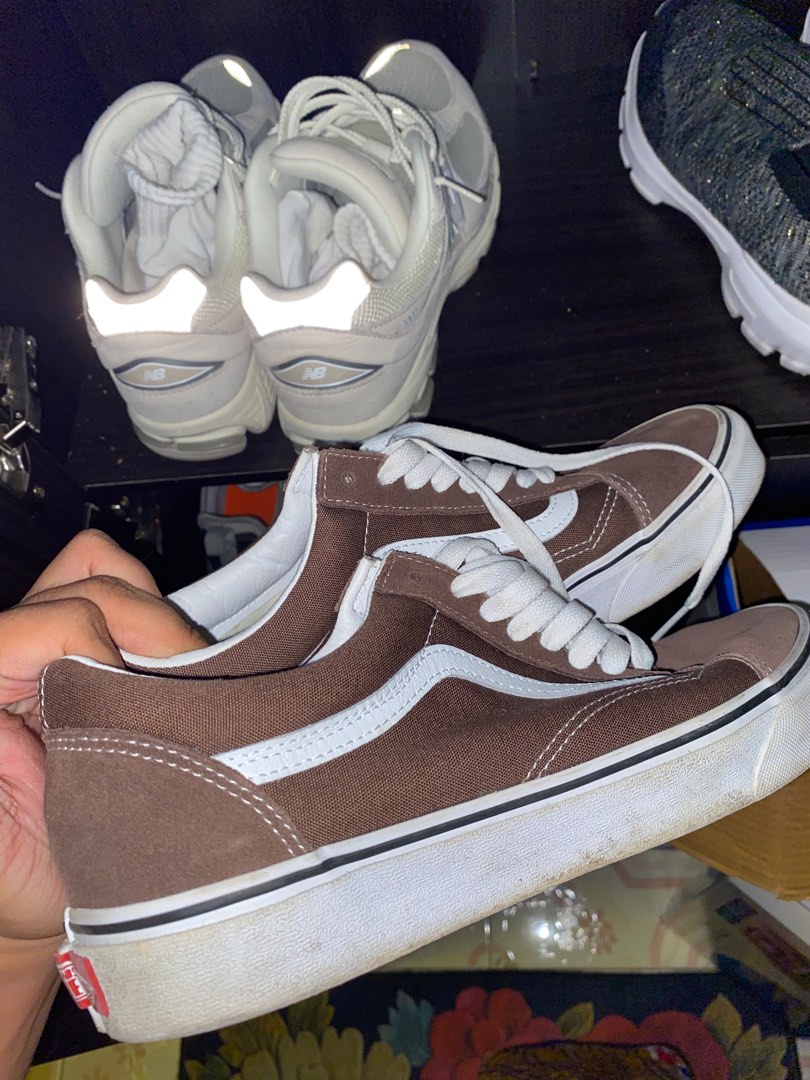 vans old skool brown like travis scott Men s Fashion Footwear