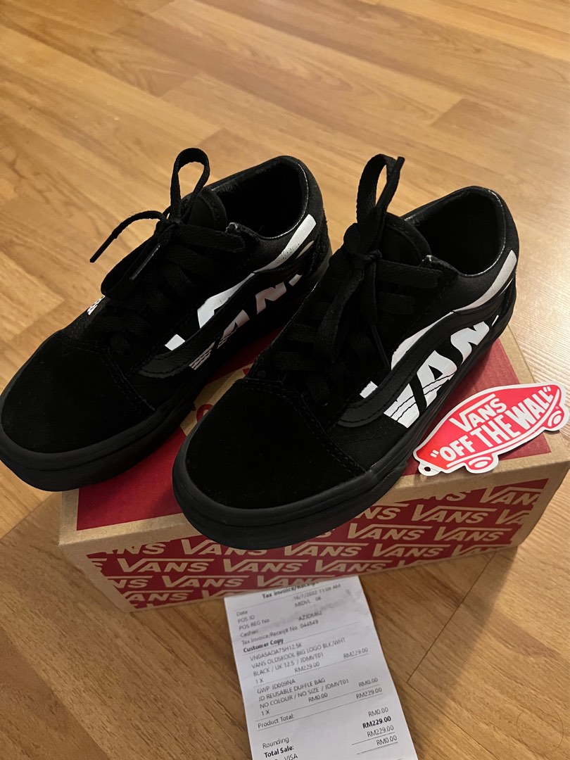 Vans big logo old skool 2025