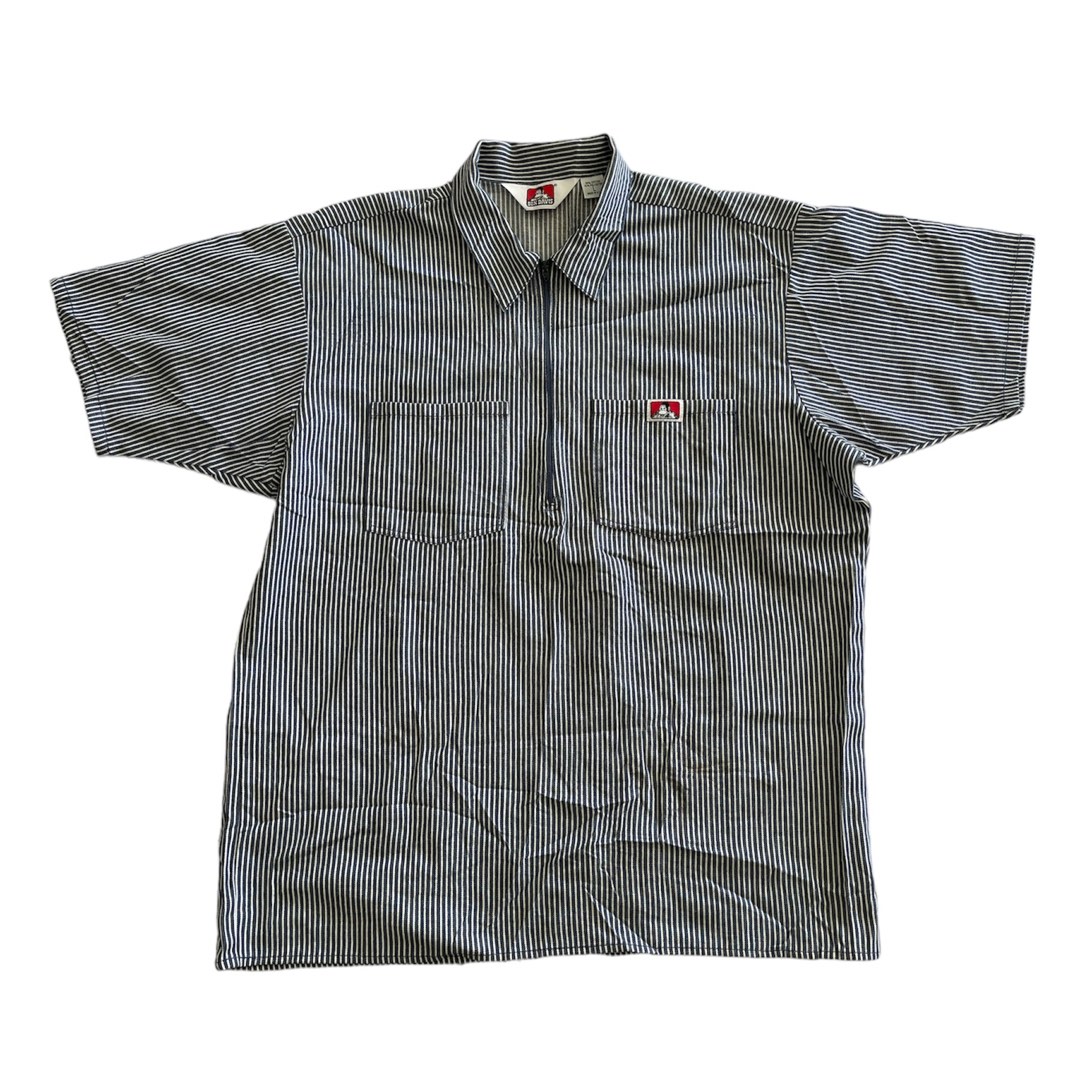 Vintage Ben Davis Hickory Workshirt, Luxury, Apparel on Carousell