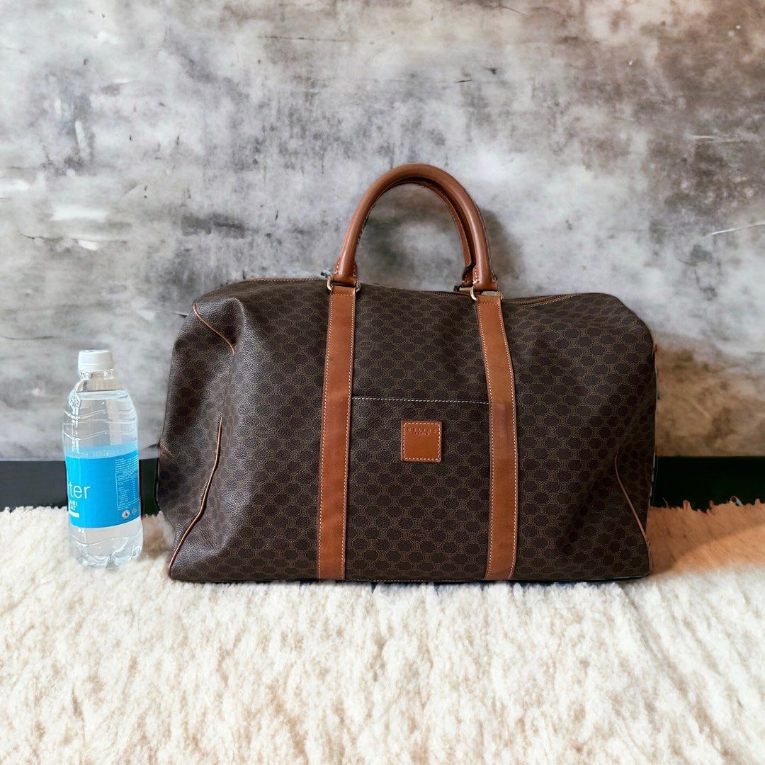 Vintage Celine Macadam Monogram Travel Bag Luxury Bags Wallets