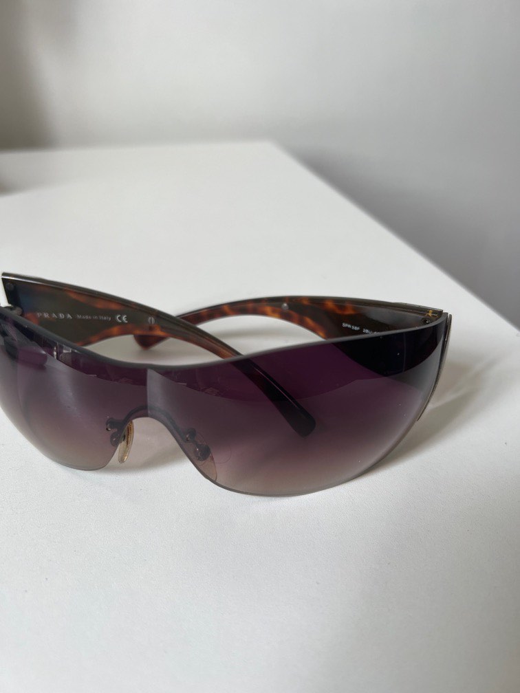 Vintage Prada wrap around sunglasses