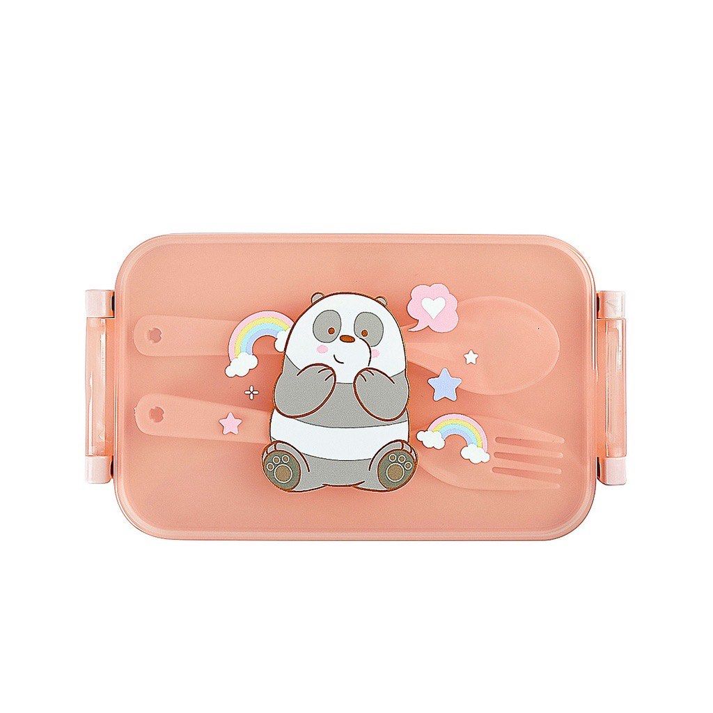 Were Bears Box We Bare Bears Bento Box, Furniture & Home Living, Kitchenware ...