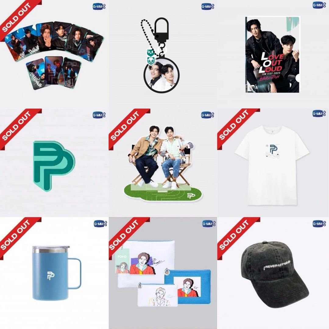 Pond Phuwin グッズセット 2023 ゲーム・おもちゃ・グッズ POND PHUWIN グッズセット