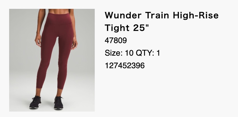 Wunder Train High-Rise Tight 25