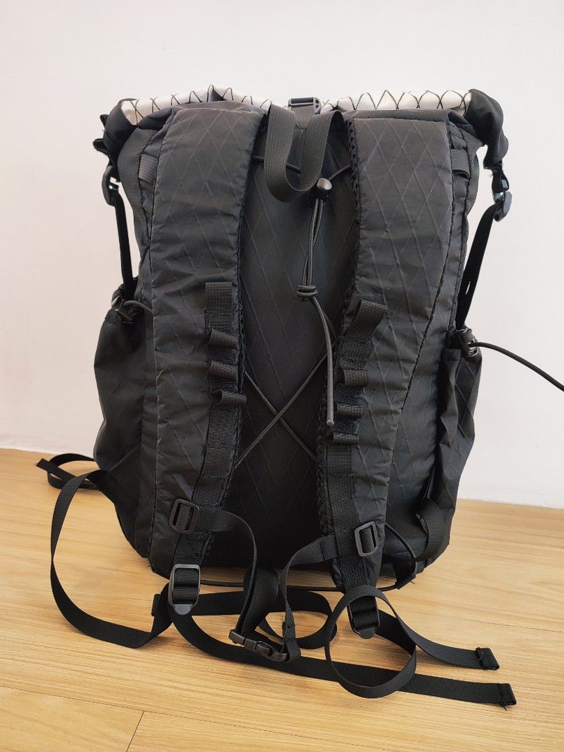 Xpac Frameless Backpack 30L (Category: Backpacks) located in Caloocan City. Submitted by shineheart23 (Listing ID 1264300790, Image 3). Description: ✨ Hiking/ Travel Backpack ITEM DESCRIPTION👇👇 🇵🇭ORIGIN: Made in PHILIPPINES 💥Rain Cover: No 💥GENDER: Unisex 💥MATERIALS: Xpac fabric waterproof , High quality materials, Elastic cords, Straps, Snap button & waterproof zipper 💥BACK PACK Features: Rolltop w/ snap Button, Lightweight, Xpac fabric 