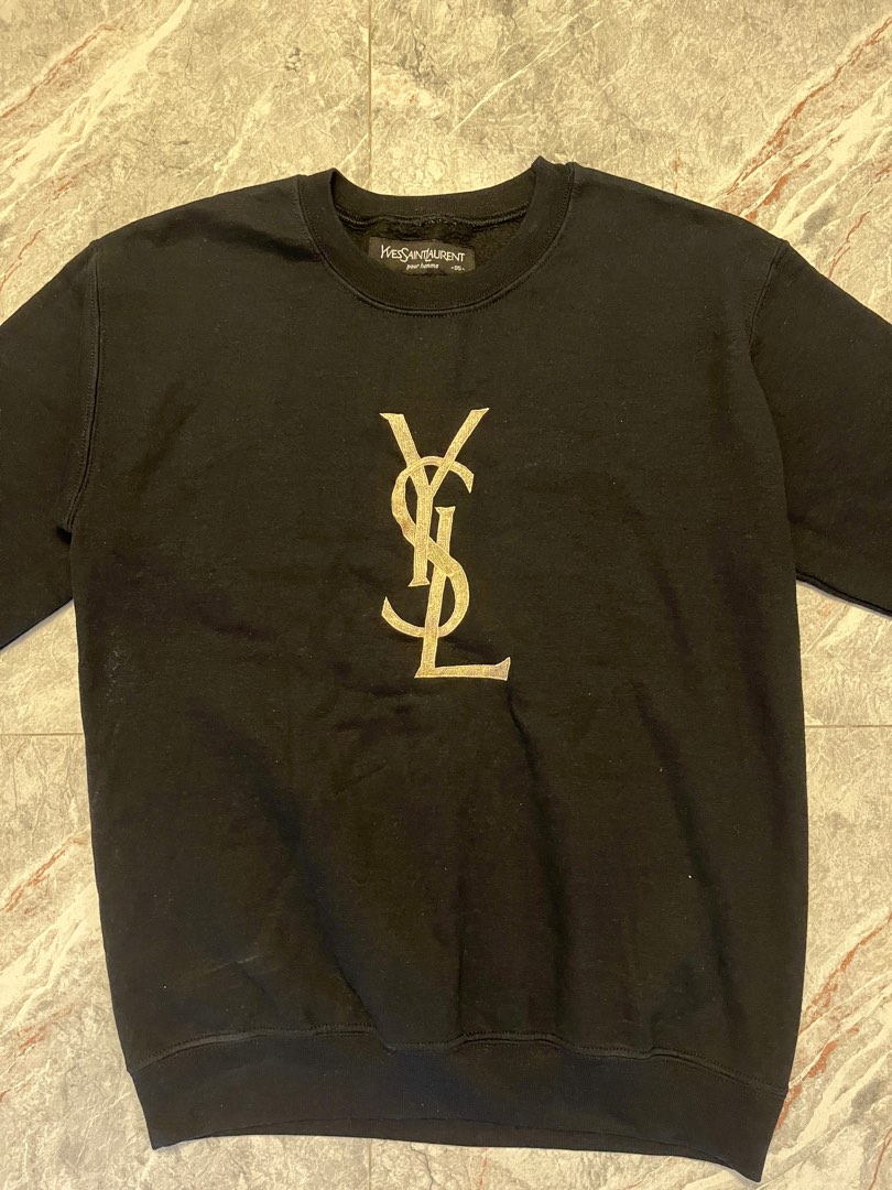 YSL Vintage Sweatshirt Men s Fashion Coats Jackets and Outerwear on Carousell