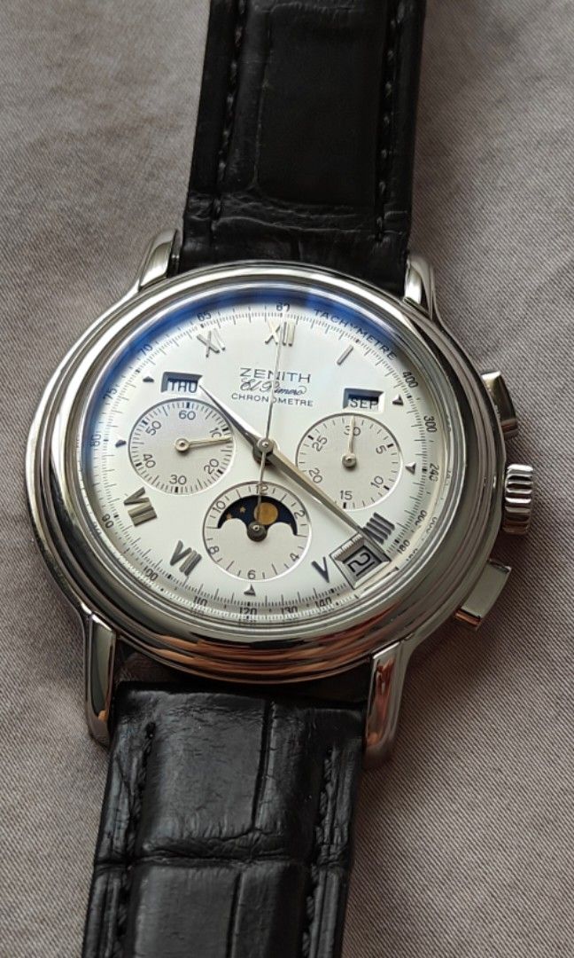 El primero chronomaster on sale moonphase