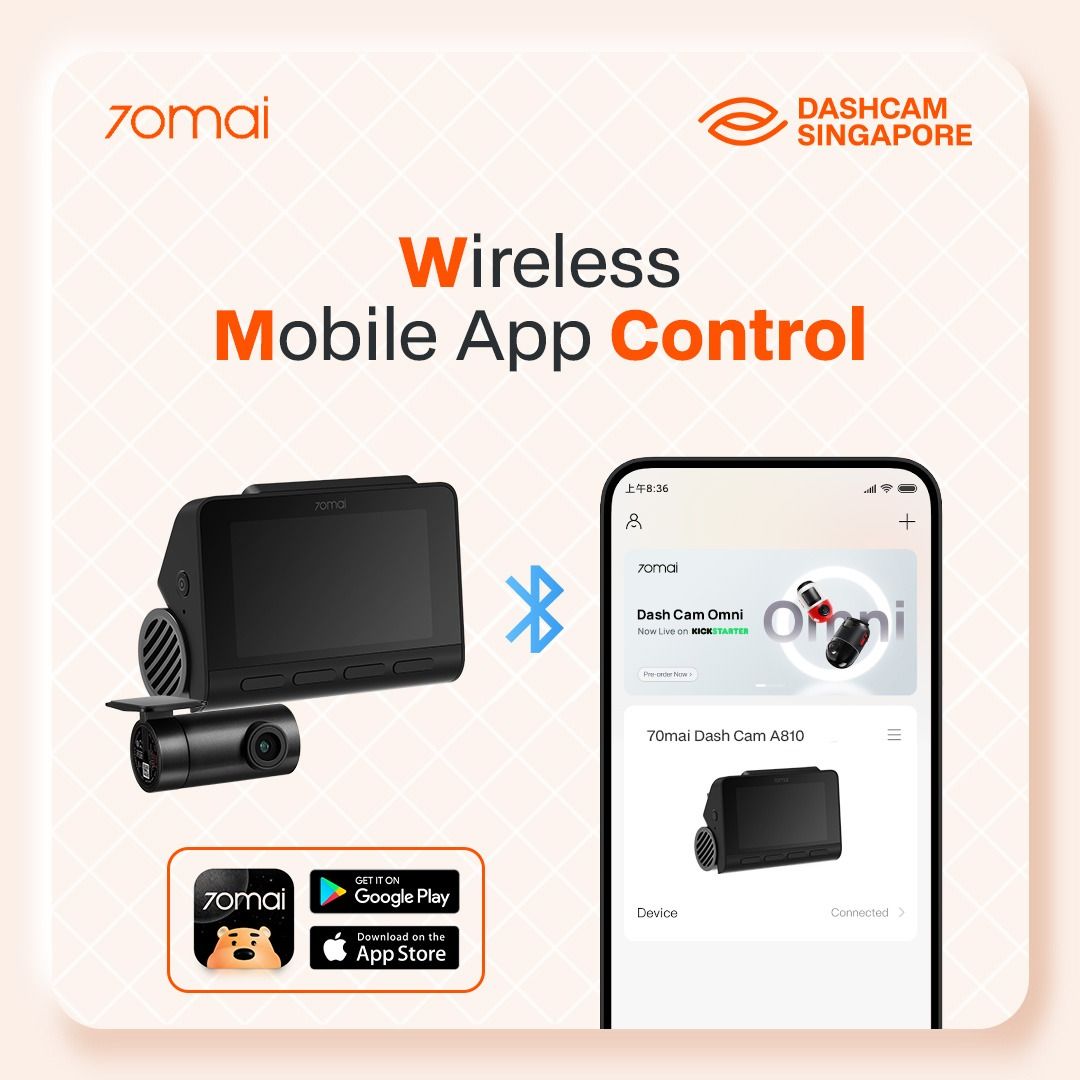 [11.11 Exclusive] 70mai A810 with 4G Remote Monitoring Function