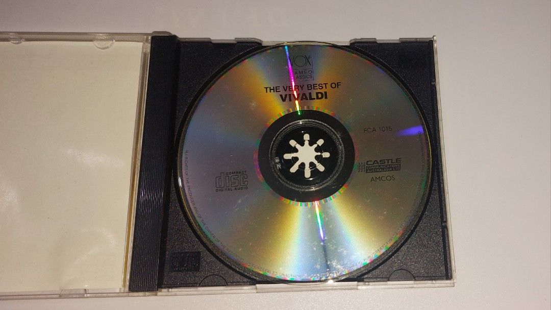 1993 The Very Best Of Vivaldi Collectible Classical Music CD Collection ...