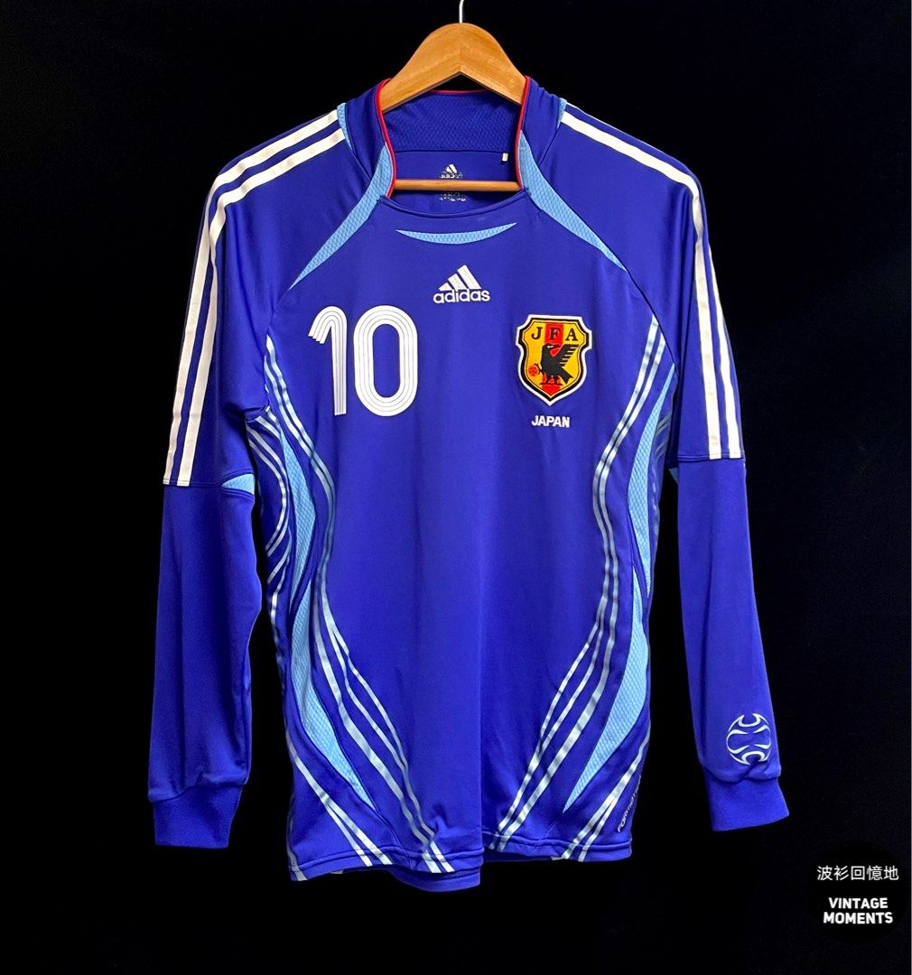 adidas 日本代表 2006W杯　中村俊輔　10 長袖 adidas 日本代表 2006 ドイツW杯 長袖ユニフォーム 中村俊輔