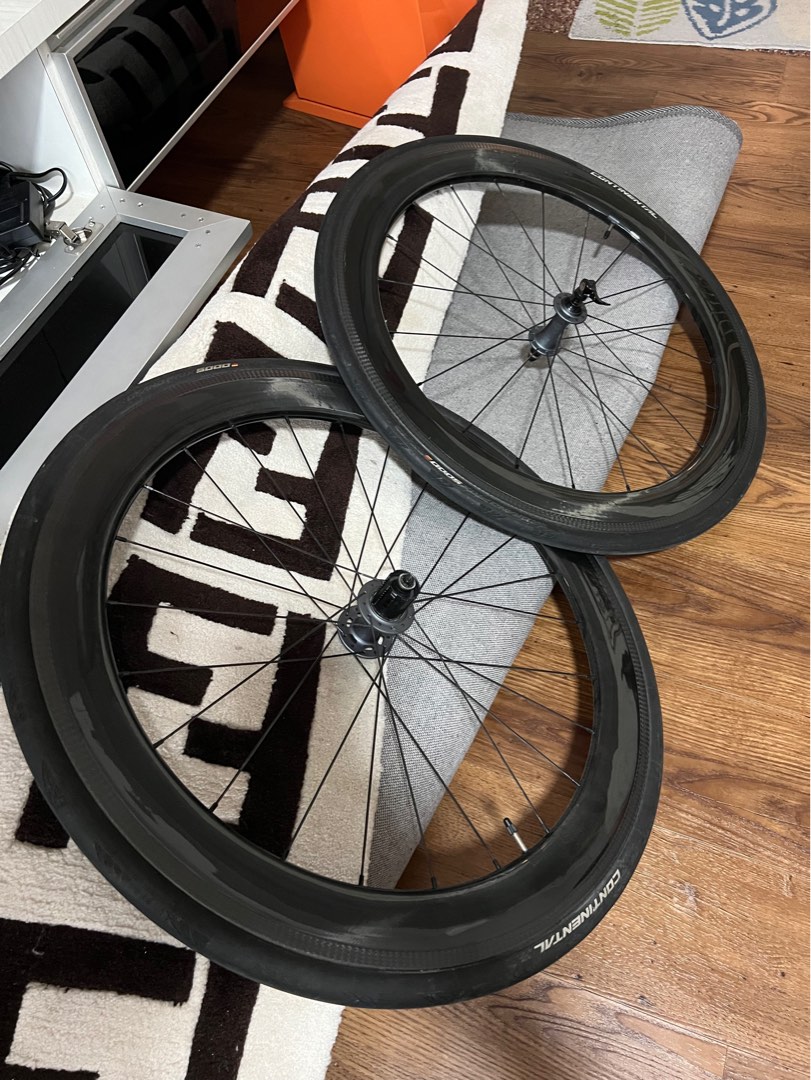 50mm WheelsAngel Chris King Hub Rim Brake Carbon Wheel Road Bike