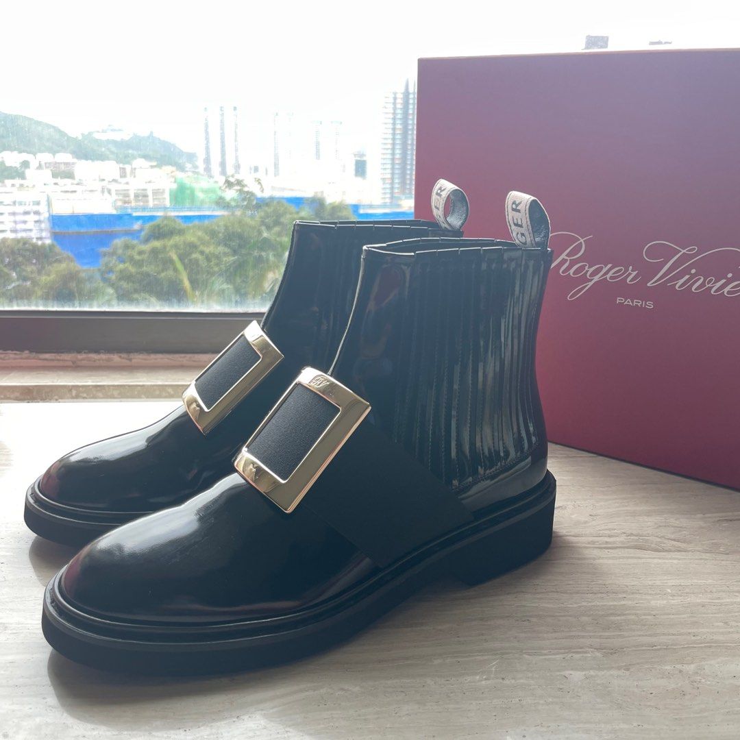 Roger vivier clearance viv ranger boots
