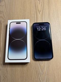 面交商品  太空黑 Apple iPhone 14 Pro Max 512GB 電池健康與充電93% 附原廠充電線