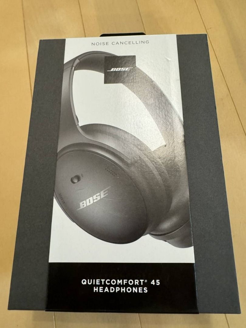 狀況良好Bose QuietComfort 45 耳機QC45 Bose 耳機BLK 黑色黑色, 音響