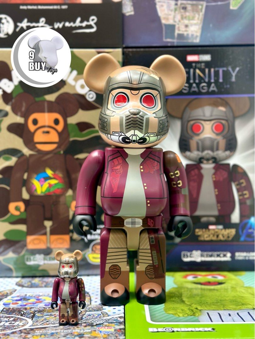 巜MEDICOM TOY BE@RBRICK MARVEL STAR LORD 100% + 400% SETS 》, 興趣