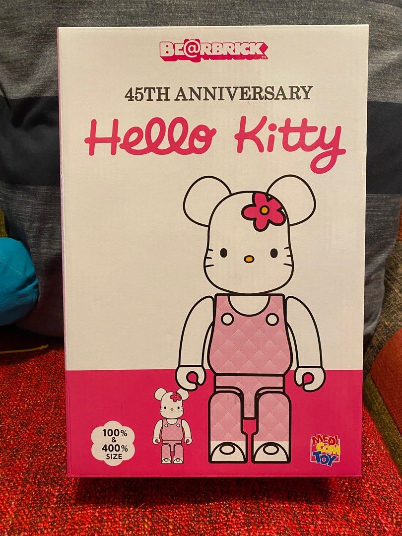 全新末開Medicom Toy Hello Kitty 45th Anniversary (90s) Bearbrick
