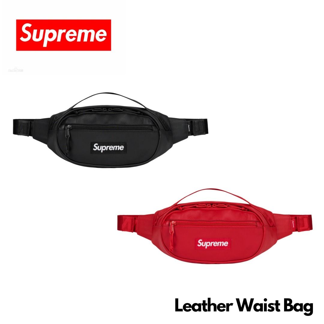 🇯🇵日本代購SUPREME Leather Waist Bag SUPREME腰包SUPREME斜孭袋