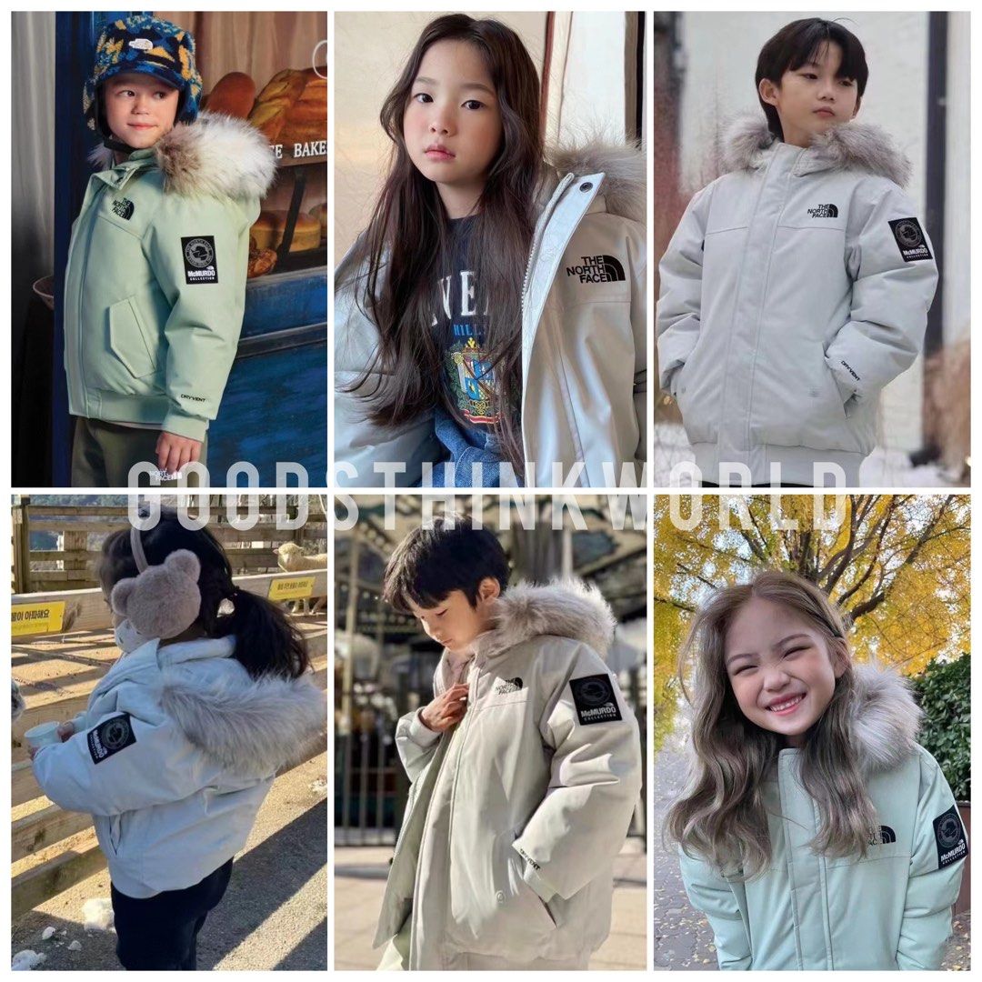 Tnf the north face down jacket established 1966 repair sheet dryvent kids mcmurdo down bomber collection unisex street styke outerwear outdoor