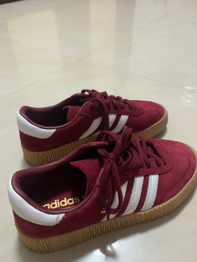 Adidas Red Gum Sole
