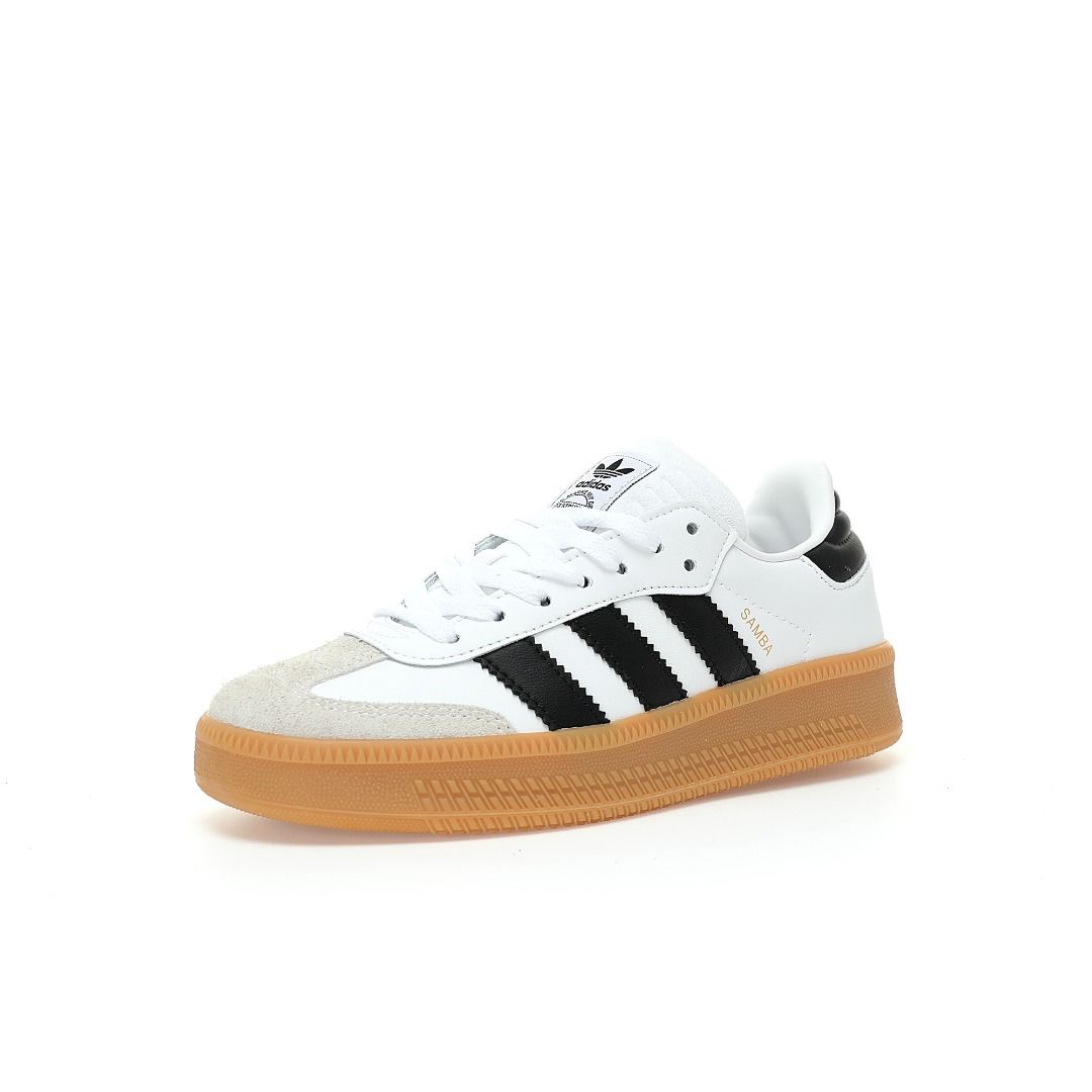 adidas gazelle silver green womens BAPE x adidas Samba 'White Black Gum'
