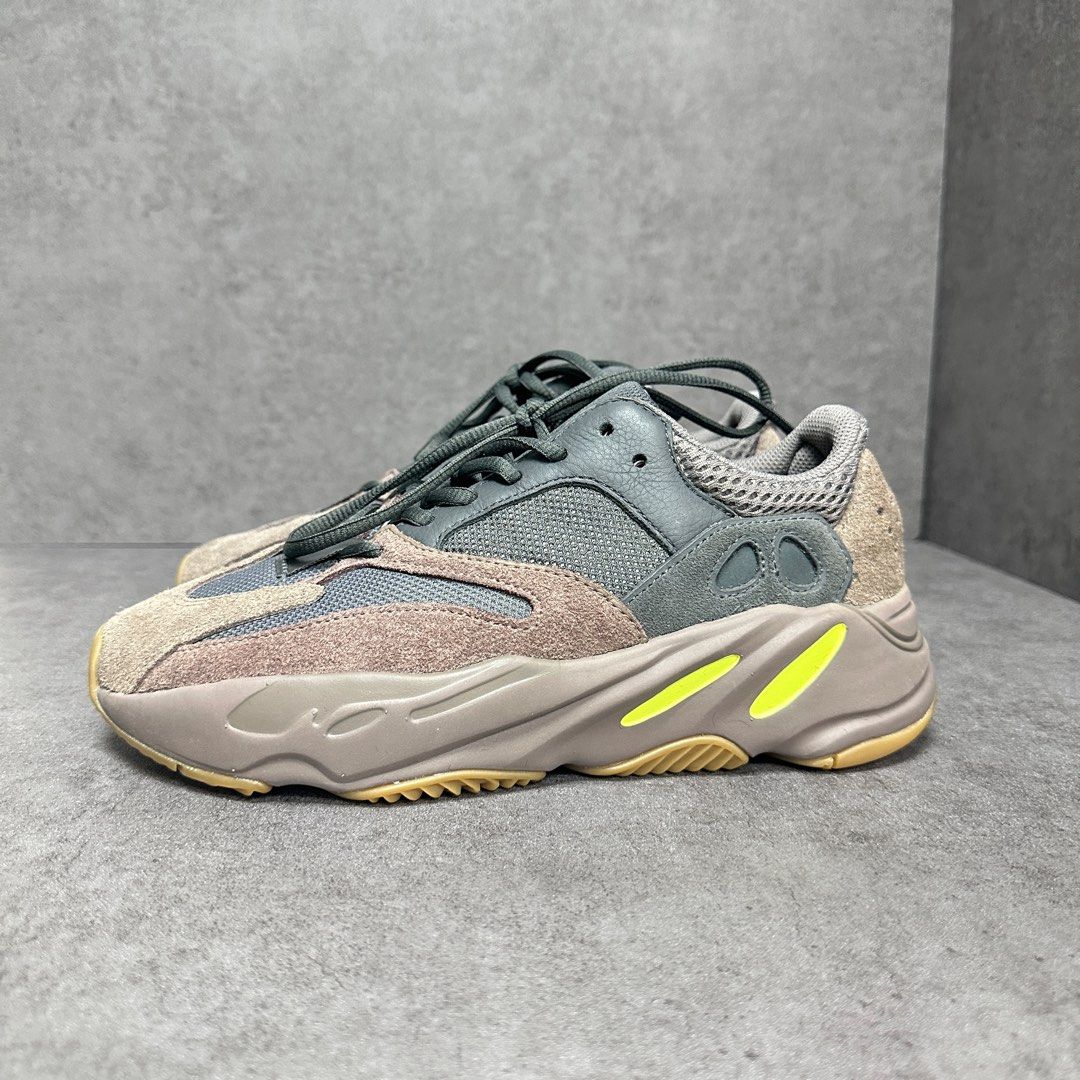 Adidas YEEZY BOOTS 700 MAUVE 咖啡麂皮老爹鞋/6.5, 她的時尚, 鞋