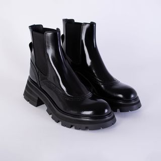 Alexander mcqueen booties best sale sale