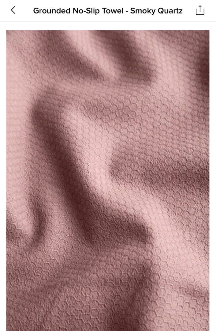 Grounded No-Slip Mat Towel - Smoky Quartz