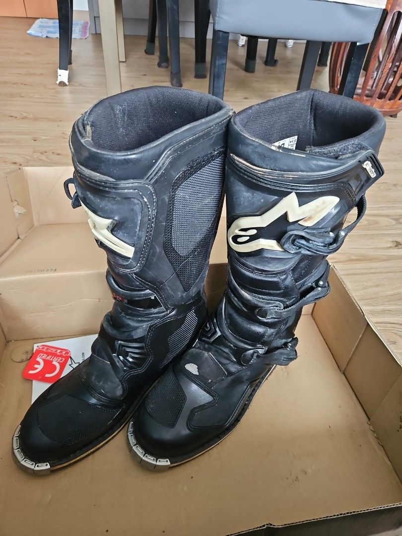 Alpinestars Tech 1 Boots Motorcycles Motorcycle Apparel on Carousell