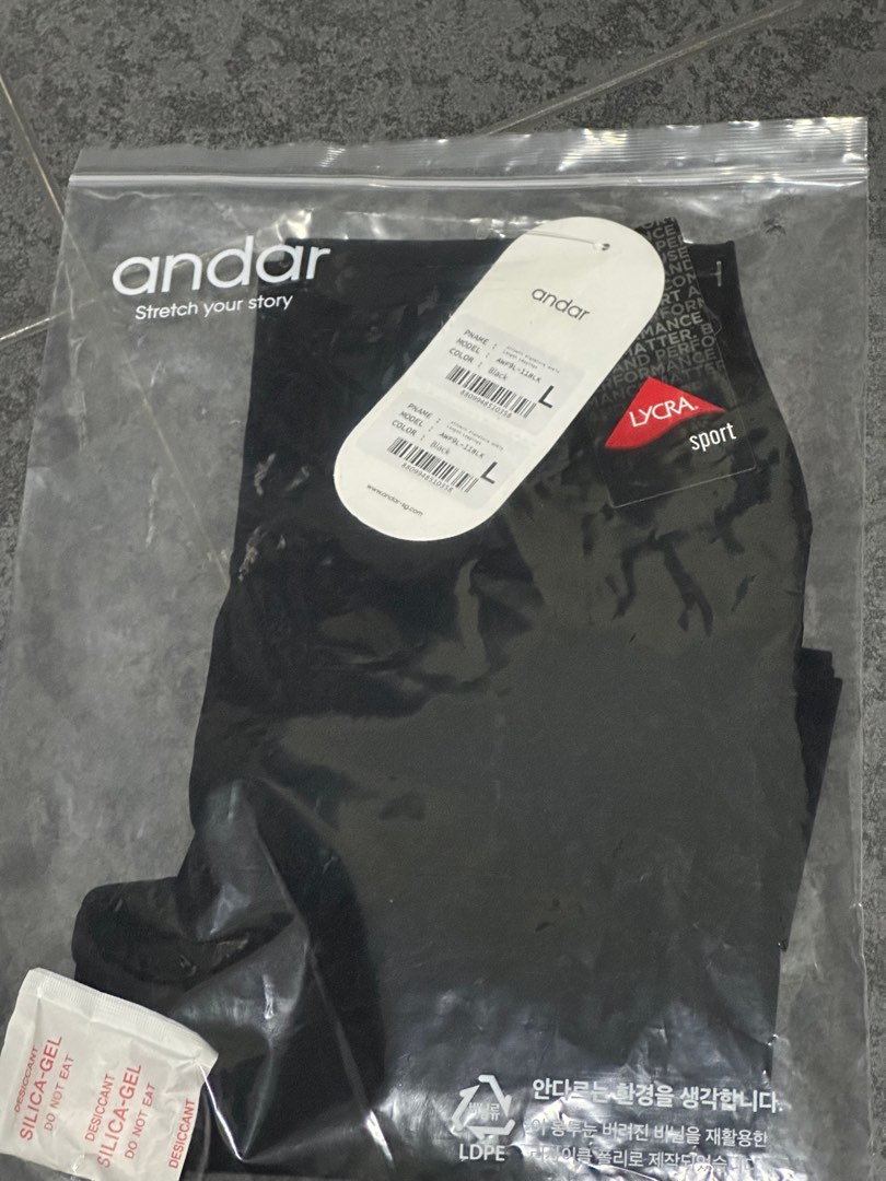 Andar Airywin signature ankle length leggings L size, Women's Fashion,  Activewear on Carousell