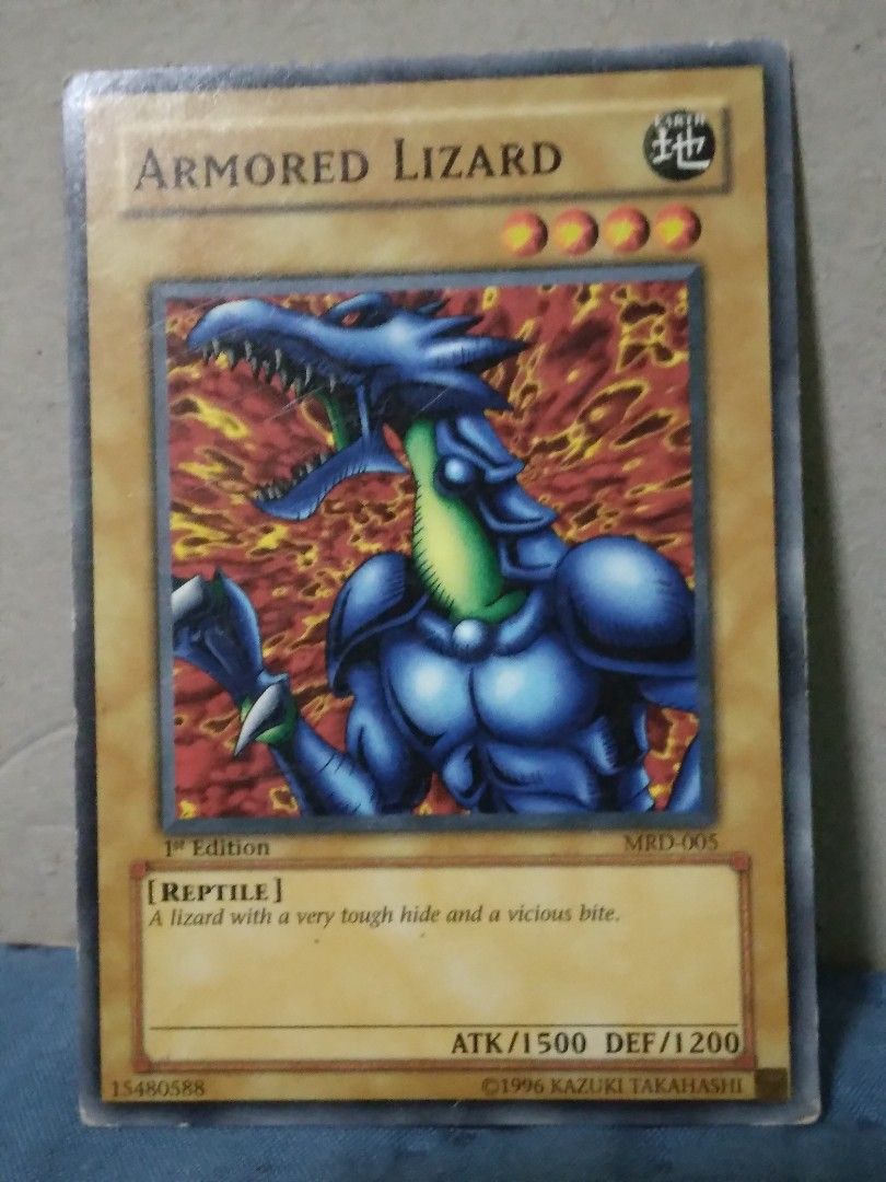 Armored lizard, Hobbies & Toys, Toys & Games on Carousell