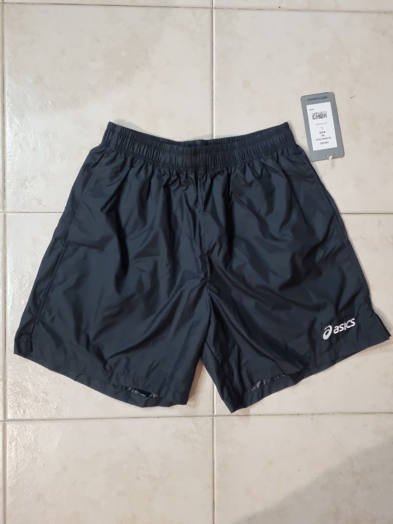 asic running shorts
