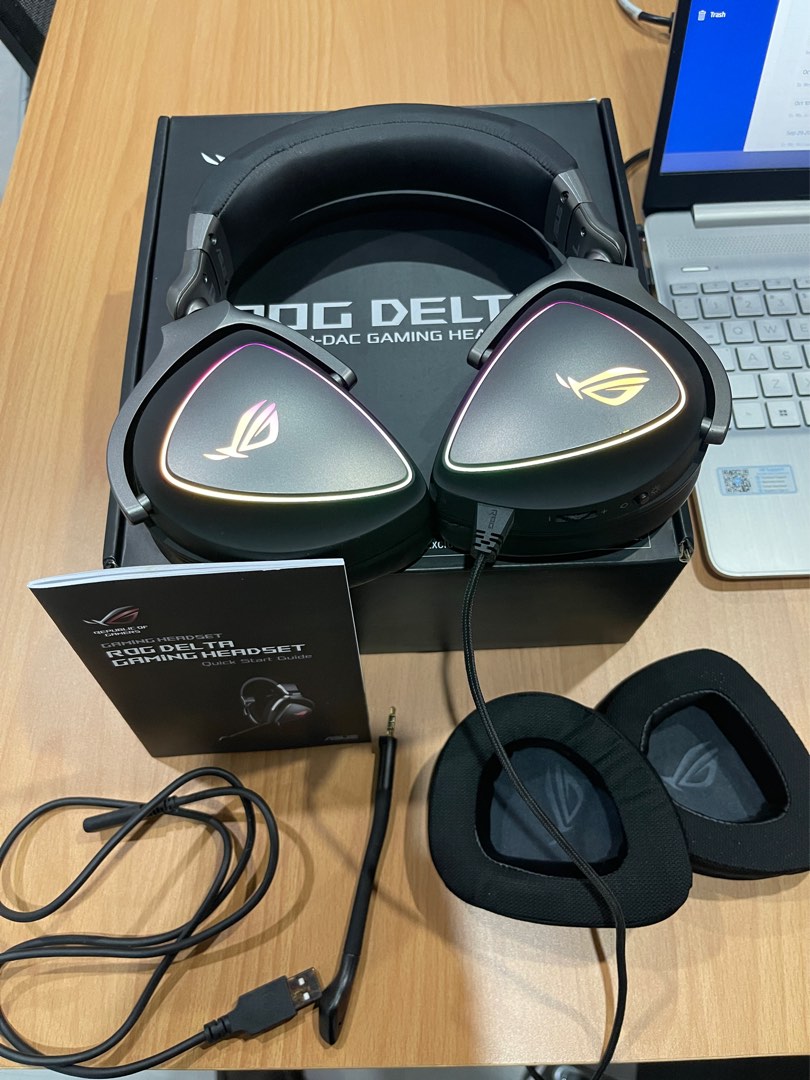 Asus ROG Delta Quad DAC Gaming Headset, Audio, Headphones & Headsets on