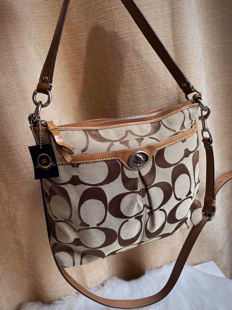 Authentic Coach Canvas Two way Tote Bag Sling Messenger Luxury Bags Wallets on Carousell