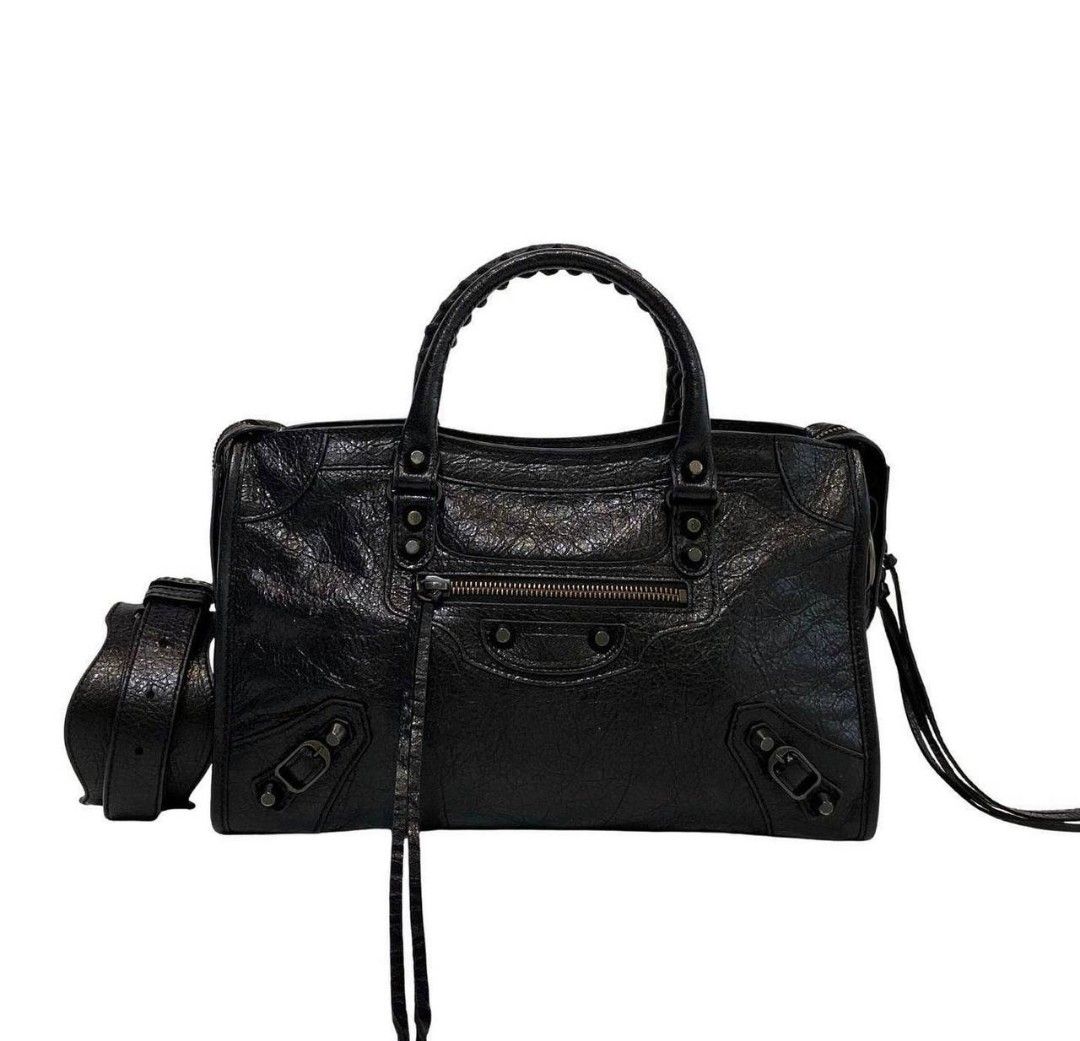 Balenciaga city all black sale