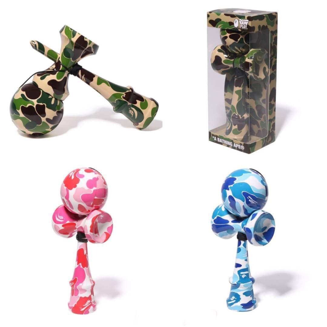 BAPE ABC Camo Kendama, Hobbies & Toys, Toys & Games on Carousell