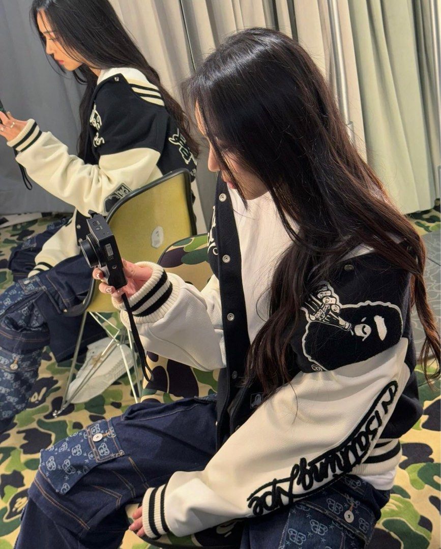 Bape jacket girl clearance